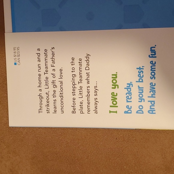 NEW ⚾️ Children's Book "Little Teammate" - Picture 6 of 7